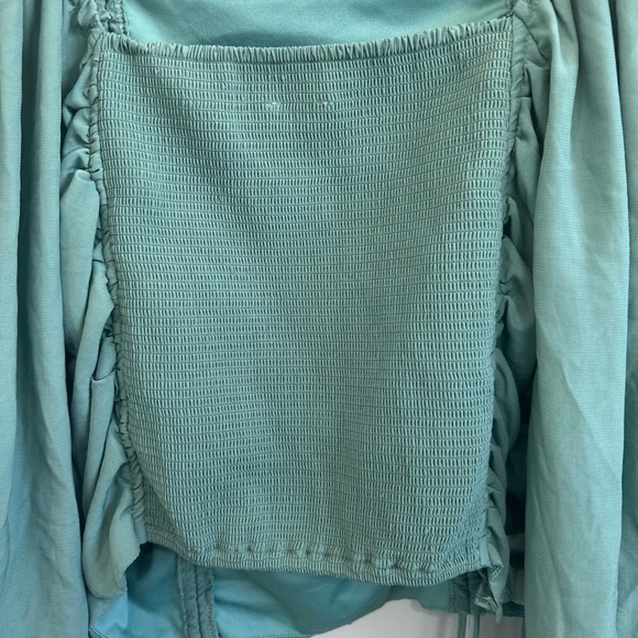 Fashion Nova Elegant Teal Women's Top Large NWT - Picture 7 of 13